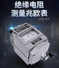 惠利得 手动摇表 YB-ZC25 块 接触式 0.1Ω 绝缘电阻 205mm*120mm*145mm  