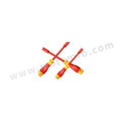 力易得 双色绝缘螺帽螺丝批 E6472 个  