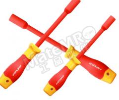 力易得 双色绝缘螺帽螺丝批 E6472 个  