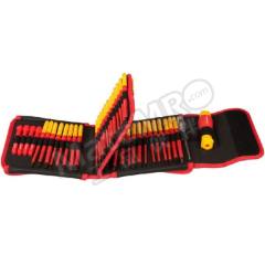 力易得 双色可换批杆绝缘螺丝批组套 E1174 套  