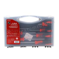 力易得 橡塑柄螺丝批 E1172 套  