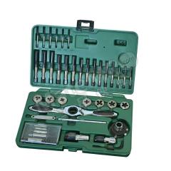 世达 丝锥板牙组 50451 盒 21件  