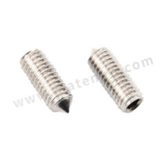 奥展 内六角锥端紧定螺钉 210914008002500000 包 本色 不锈钢304 M8 25mm  