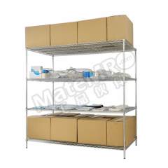 川井 镀铬防静电置物架 HJ6045150-4 套  