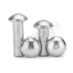 劲功 铝半圆实心铆钉 φ2.5*10 个 本色 铝合金 φ2.5 10mm  