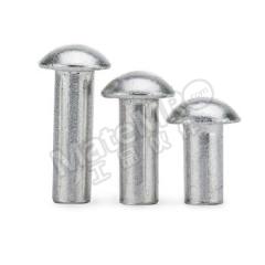 劲功 铝半圆实心铆钉 φ2.5*10 个 本色 铝合金 φ2.5 10mm  