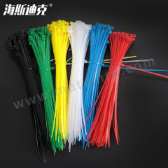 海斯迪克 扎带 gnjz-5373 束 尼龙新料 3*150mm(100条)  红色