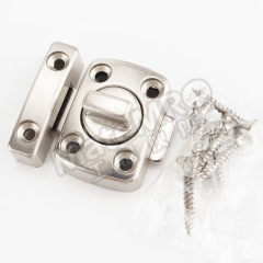 海斯迪克 插销门扣 HKT-67 个 锌合金 小号拉丝银  