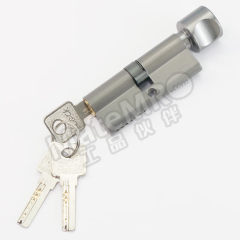 海斯迪克 房门锁芯 HKT-68 个 锌包铜 1个  灰色