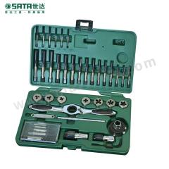 世达 丝锥板牙组 50451 盒 21件  