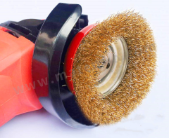 赫成 角磨机钢丝刷 10017 个 1200RPM 100*16mm 钢丝 100mm 16mm 100mm 2500RPM  