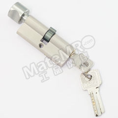 海斯迪克 房门锁芯 HKT-68 个 锌包铜 1个  银色