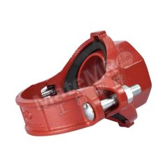 超越 沟槽丝接机械三通 CY-XF 个 球墨铸铁 89*60mm  红色