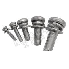 哈迪威 十字槽册六角头螺栓和弹簧垫圈及平垫圈组合件   个  