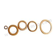 捷丰流体 紫铜垫片T2(酸洗) 22*27*1.5mm 包  