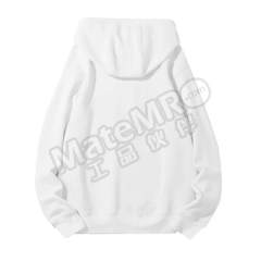 禾威 摇粒绒圆领卫衣 WY910 件 L  白色