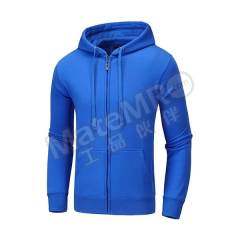 禾威 银狐绒拉链卫衣 WY916 件 2*L  宝蓝色