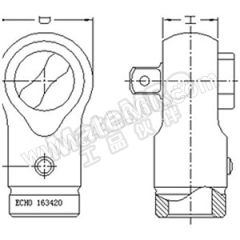 凯钲 高档圆孔棘轮插件 ERD-16125T 个 6.3mm  