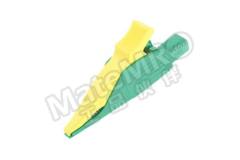 史陶比尔 鳄鱼夹 66.9575-20 个  绿色，黄色