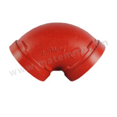 洲际 沟槽90°弯头 GCWT-199 个 DN100 DN100 镀锌 2.5Mpa  