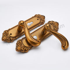 永固 房间门锁 YG-MS-1 把 黄铜 24*11.7cm  