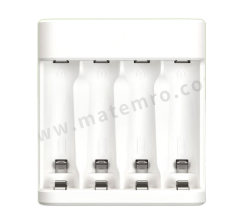 超霸 5号电池充电器 GPE411-2IB1 个 可充5号、7号电池 镍氢电池充电器  