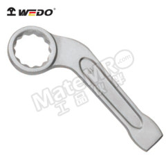 WEDO 维度 304不锈钢弯柄敲击梅花扳手 ST8114-55 把 55mm 304不锈钢  