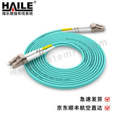 海乐 光纤跳线 HJ-2LC-LC-MT25 条 2芯 多模万兆 25米  
