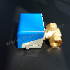 远大阀门 电动两通调节阀 YD-TJF-DN20 个 铜 电动 DN20 1.6mpa  