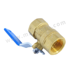 海斯迪克 玄塞阀 HSDK-XSF-15 个 PE 铜芯 DN15 1.6Mpa  