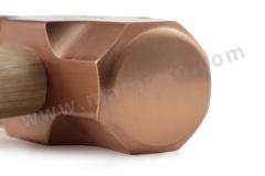 世达 胡桃木柄八角铜锤 92367 把 36*10.6cm 铜 4.2 胡桃木  