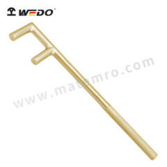 WEDO 维度 防爆圆头轧花F扳手 AL176-60 把 铝青铜  