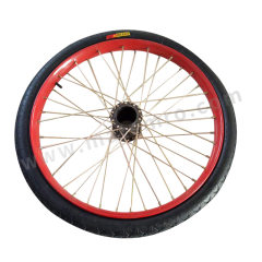 王中王 斗车实心轮胎 LT-26 个 26寸 橡胶/喷塑钢圈  