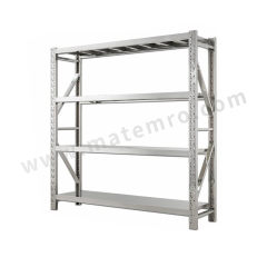 海斯迪克 4层货架 HSDK-HJ-4 个 300kg 冷轧钢 150*60*200cm  四层  