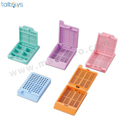 塔尔博伊斯 包埋盒 TS290933 盒 POM(聚甲醛) 0.26*0.26mm(1280个)・40个条形孔  紫色