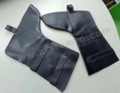 顾得康 皮脚盖 PJ-1 双 牛皮 均码 800mm*200mm*400mm  