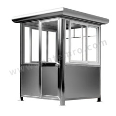 世腾 不锈钢保安岗亭 GT-9800 个 1吨 2*2m 不锈钢  
