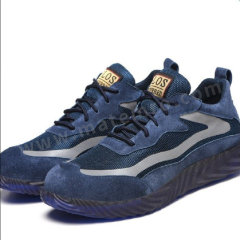 南丰 防滑鞋 JY-LS-33 双 翻毛牛皮 蓝色 41  