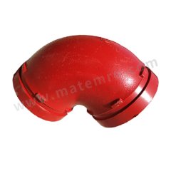 洲际 90°沟槽弯头 GCW-150 个 球墨铸铁 150mm 150mm 1.6Mpa  