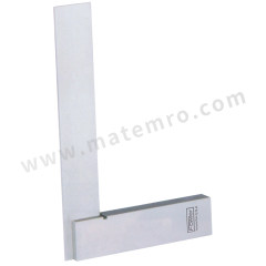 FOWLER 简易宽座角尺 55-623-184 把 250mm 2级 400mm 400*250mm  