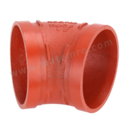 海斯迪克 消防弯头 HSDK-XFWT 个 球墨铸铁 1.6Mpa DN50 DN50 45°弯头  