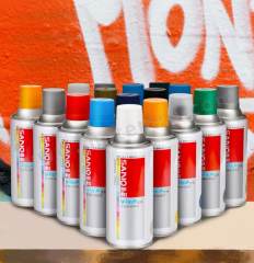 三和 自喷漆 PQ-015 瓶 350ml  黑色