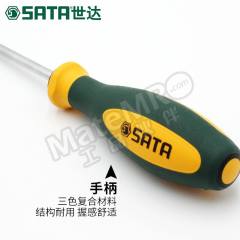 世达 G系列双色柄一字形螺丝批 SATA-63704 支  