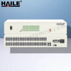 海乐 数字电话光端机 HN-4Q96L-FC100 个 通过网络和光纤传递信号 小区电话 矿井电话 安防监控 宽带建设等多个领域 96路电话 4百兆隔离网口   