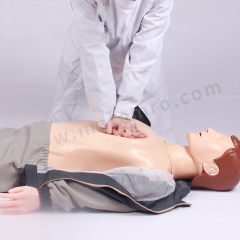 优模 高级心肺复苏模拟人 CPR490 台 混合胶 90*36*52cm  