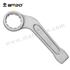 WEDO 维度 304不锈钢弯柄敲击梅花扳手 ST8114-55 把 55mm 304不锈钢  