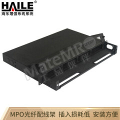 海乐 MPO光纤配线架 HT650-96 个 44.5*34.2*4.5mm 与MPO预端模块配套使用 光缆跟尾纤连接起来 光纤通讯系统 光纤数据传输 光纤局域网 电信工程  