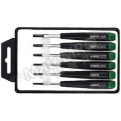 世达 一字微型螺丝批组套 SATA-09311 套  
