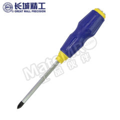 长城精工 穿心螺批十字 C271598 把 络钒钢 络钒钢 8 #3*8*300mm(12")  