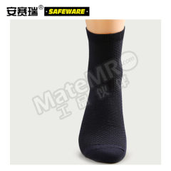 安赛瑞 男士吸汗中筒袜 10817 包 纤维  